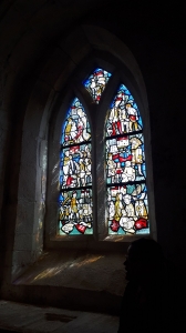 Un vitrail de l'église